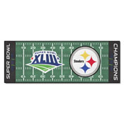 Pittsburgh Steelers Field Runner Mat - 30in. x 72in., 2009 Super Bowl XLIII Champions, 10177