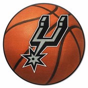 NBA - San Antonio Spurs Basketball Mat 27" diameter, 10196