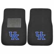 Kentucky 2-piece Embroidered Car Mats 18"x27", 10300