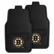NHL - Boston Bruins 2-pc Vinyl Car Mat Set, 10497