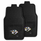 Nashville Predators Heavy Duty Car Mat Set - 2 Pieces, 10585