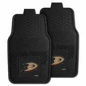 NHL - Anaheim Ducks 2-pc Vinyl Car Mat Set, 10629