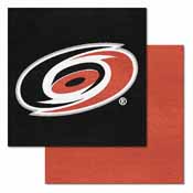 NHL - Carolina Hurricanes Team Carpet Tiles, 10691
