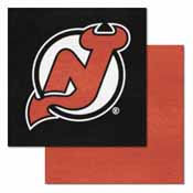 NHL - New Jersey Devils Team Carpet Tiles, 10702