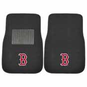 MLB - Boston Red Sox 2-piece Embroidered Car Mats 18"x27", 10738