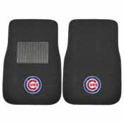 MLB - Chicago Cubs 2-piece Embroidered Car Mats 18"x27", 10742