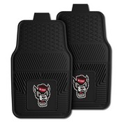 NC State 2-pc Vinyl Car Mat Set, 10988