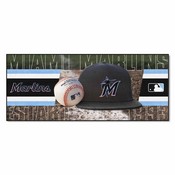 MLB - Miami Marlins Baseball Runner 30"x72", 11077