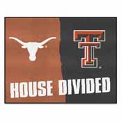 Texas-Texas Tech House Divided Rugs 33.75"x42.5", 11097