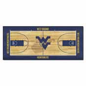 West Virginia Basketball Court Runner 30"x72", 11124