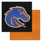 Boise State Black Carpet Tiles 18"x18", 11267