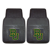 Baylor Heavy Duty 2-Piece Vinyl Car Mats 17"x27", 11770