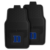 Duke Heavy Duty 2-Piece Vinyl Car Mats 17x27, 12097