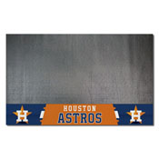 Houston Astros Vinyl Grill Mat - 26in. x 42in. - Star H Cap Logo & Wordmark, 12155