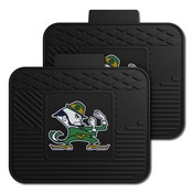 Notre Dame Fighting Irish Backseat Utility Mats 2 Pack 14"x17", 12265