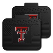 Texas Tech Backseat Utility Mats 2 Pack 14"x17", 12272