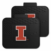 Illinois Backseat Utility Mats 2 Pack 14"x17", 12281