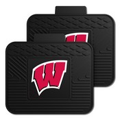 Wisconsin Backseat Utility Mats 2 Pack 14"x17", 12311