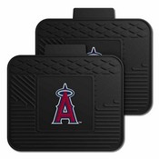 MLB - Los Angeles Angels Backseat Utility Mats 2 Pack 14"x17", 12324