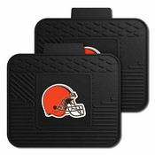 NFL - Cleveland Browns Backseat Utility Mats 2 Pack 14"x17", 12354