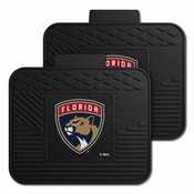 NHL - Florida Panthers Backseat Utility Mats 2 Pack 14"x17", 12411