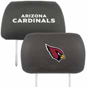 NFL - Arizona Cardinals Head Rest Cover 10"x13" - 2 Pcs Per Set, 12488