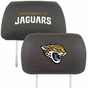 NFL - Jacksonville Jaguars Head Rest Cover 10"x13" - 2 Pcs Per Set, 12502