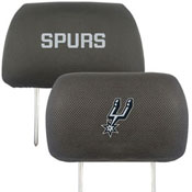 NBA - San Antonio Spurs Head Rest Cover 10"x13" - 2 Pcs Per Set, 12526