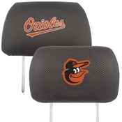 MLB - Baltimore Orioles Head Rest Cover 10"x13" - 2 Pcs Per Set, 12530