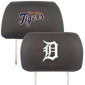 MLB - Detroit Tigers Head Rest Cover 10"x13" - 2 Pcs Per Set, 12537