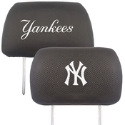 MLB - New York Yankees Head Rest Cover 10"x13" - 2 Pcs Per Set, 12545