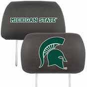 Michigan State Head Rest Cover 10"x13" - 2 Pcs Per Set, 12583