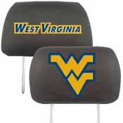 West Virginia Head Rest Cover 10"x13" - 2 Pcs Per Set, 12603