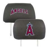 Los Angeles Angels Embroidered Head Rest Cover Set - 2 Pieces, 12606