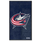 Columbus Blue Jackets High-Traffic Mat with Durable Rubber Backing, AGS-12846