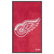 Detroit Red Wings High-Traffic Mat with Durable Rubber Backing, AGS-12850