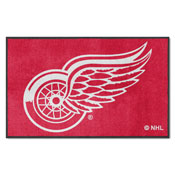 Detroit Red Wings High-Traffic Mat with Durable Rubber Backing, AGS-12850