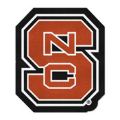 NC State Wolfpack Mascot Rug, NSC Logo, 12904
