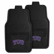 TCU 2-pc Vinyl Car Mat Set, 13006
