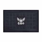 Navy Medallion Door Mat, 13407