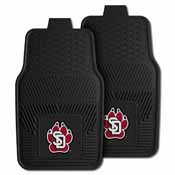 South Dakota 2-PC Vinyl Car Mats 17"x27", 13574