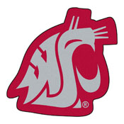 Washington State University Mascot Mat 30" x 32.6", 13778