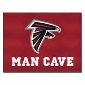 NFL - Atlanta Falcons Man Cave All-Star Mat 33.75"x42.5", 14264