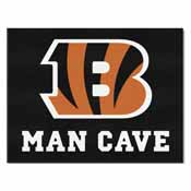 NFL - Cincinnati Bengals Man Cave All-Star Mat 33.75"x42.5", 14284