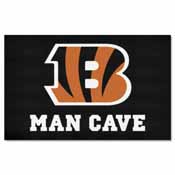 NFL - Cincinnati Bengals Man Cave UltiMat Rug 5'x8', 14286