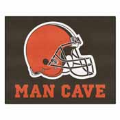 NFL - Cleveland Browns Man Cave All-Star Mat 33.75"x42.5", 14288