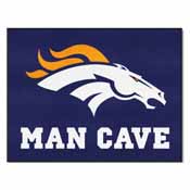 NFL - Denver Broncos Man Cave All-Star Mat 33.75"x42.5", 14296