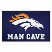 NFL - Denver Broncos Man Cave Starter Rug 19"x30", 14297