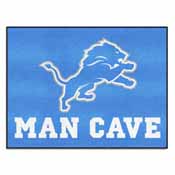 NFL - Detroit Lions Man Cave All-Star Mat 33.75"x42.5", 14300