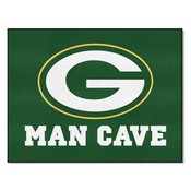 NFL - Green Bay Packers Man Cave All-Star Mat 33.75"x42.5", 14304